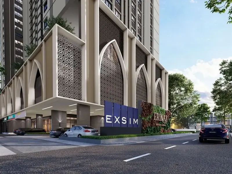 Artist's impression of Erinaz Suites, Kubang Kerian