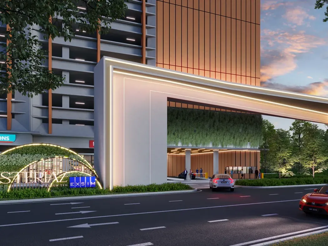 Artist's impression of The Asteriaz, Kebun Teh, Johor Bahru